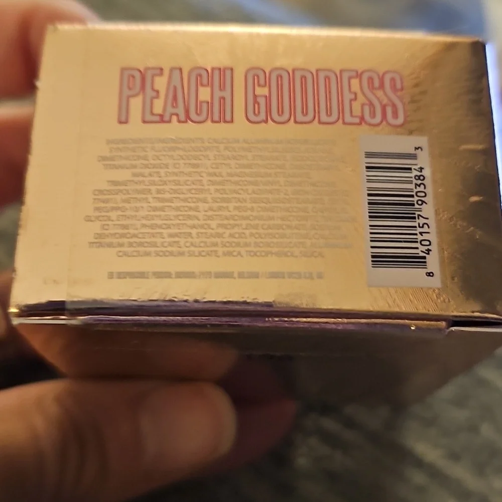 JEFFREE STAR NIB Eye Gloss PEACH GODDESS Peachy Gold Metallic SEALED